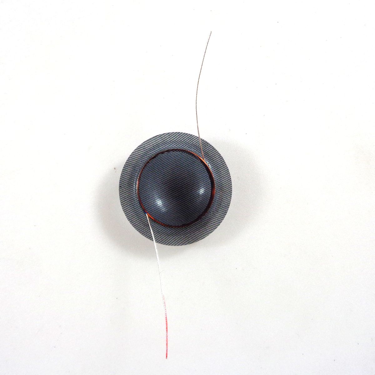 2 Stks/partijen 19.4Mm Transparante Zijde Membraan Dome Tweeters Luidspreker Speaker Spreekspoel