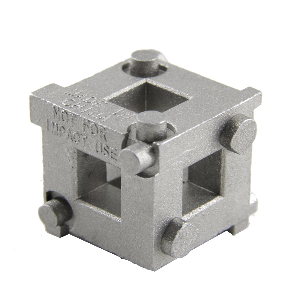 3/8" Dr. Disc Brake Piston Spreader Tool Universal Vehicle Rear Drive Wind Back Cube Calliper Adaptor
