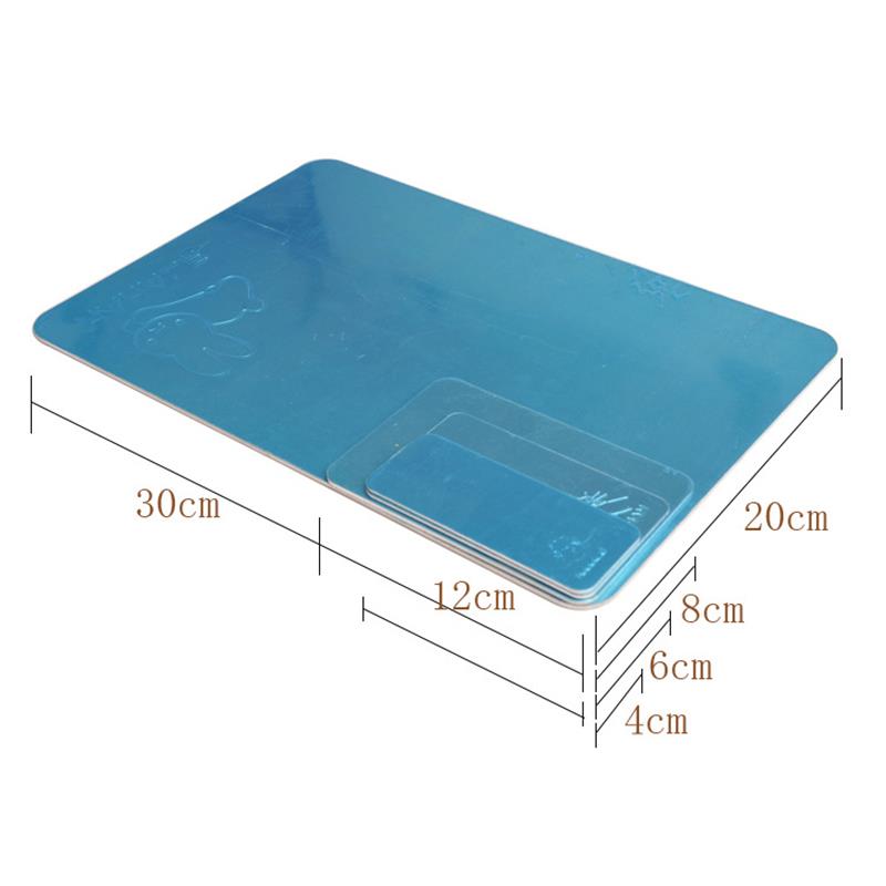 Koude Pad Aluminium 3 Modellen Ice Bed Mat Uitstralende Plaat 1 Pcs Huisdier Plaat Koeling Board Slaap Ijs