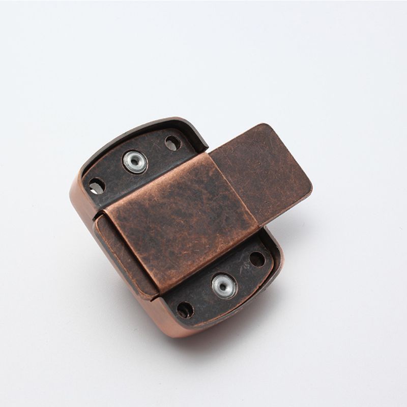 Zinc Alloy Door Gate Latch Rotate Security Sliding Door Lock Bolt with Screws