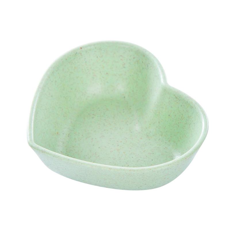 Multi-purpose Wheat Straw Bowl Vinegar Seasoning Solid Soybean Dish Sauce Salt Snack Small Plate Kitchen Supplies: 17
