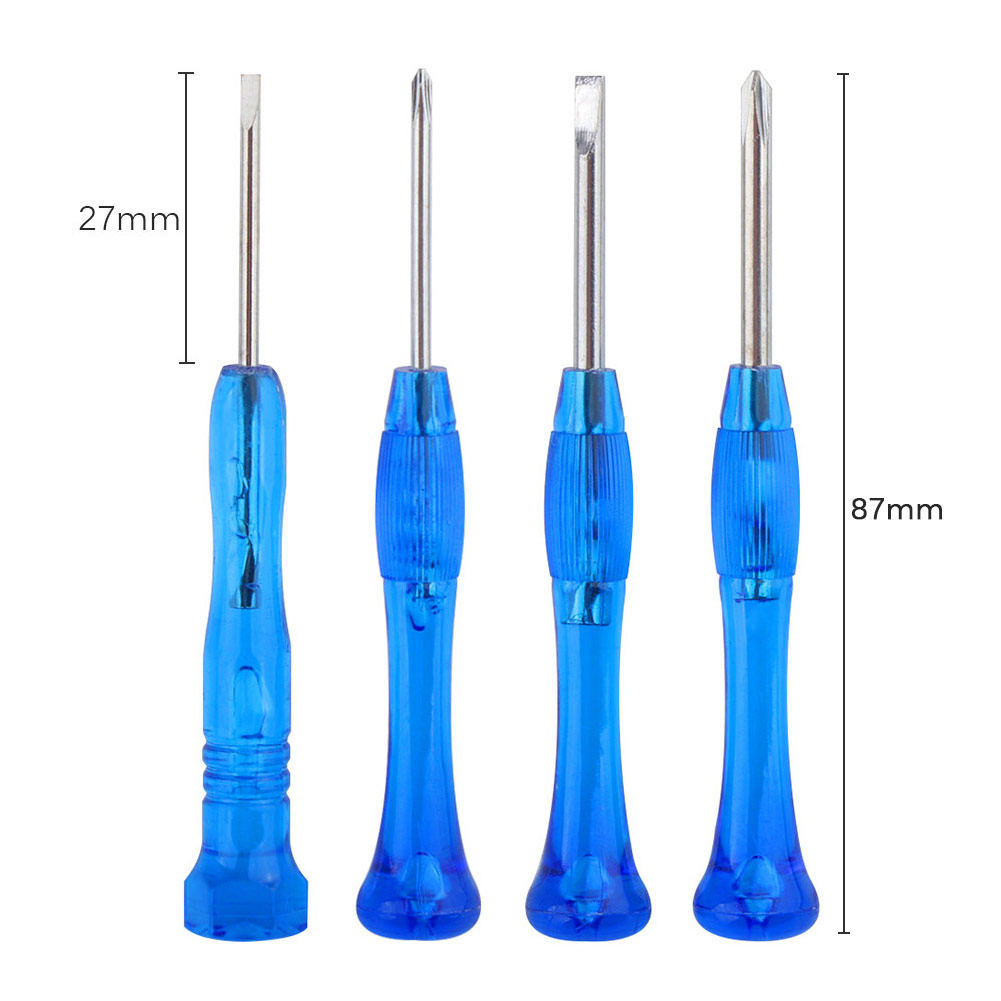 2.0mm 3.0mm Slotted Flat Head Screwdriver PH0 PH00 Phillips Screwdriver Small Screwdrivers Set for Computer Laptop Repair Tools