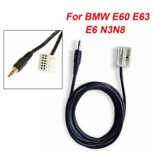 Adapter bil aux kabel stik 3.5mm til bmw  e60 e63 e6 n3 n 8 tilbehør radio