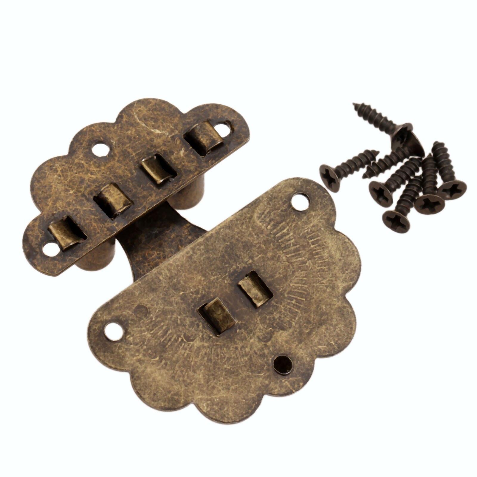 1pc 40*36mm antik bronze æske hasp lås lås smykkekiste trææske lås lås hardware værktøj