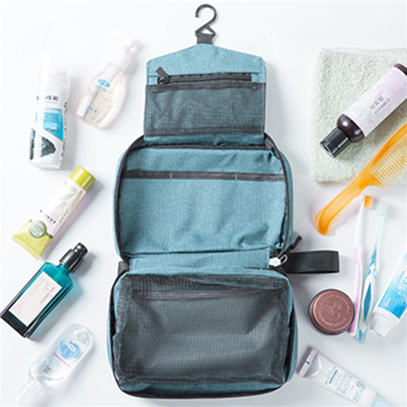 Hommes femmes toilette maquillage cosmétique trousse de maquillage pochette voyage organisateur pour trousse de toilette insérer beauté douche nécessaire vanité