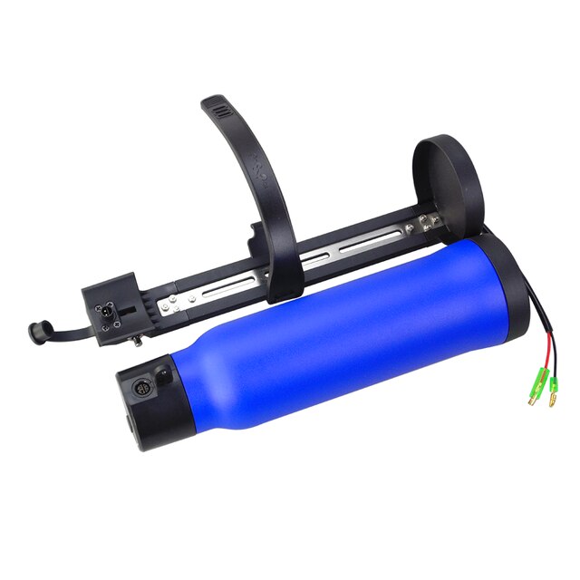 Boîte de batterie pour vélo électrique 36v, 18650 cellules, nouvelle bouteille d&#39;eau, boîtier de batterie pour vélo de ville, noir, rouge, bleu, 30 pièces: 36V Box Blue