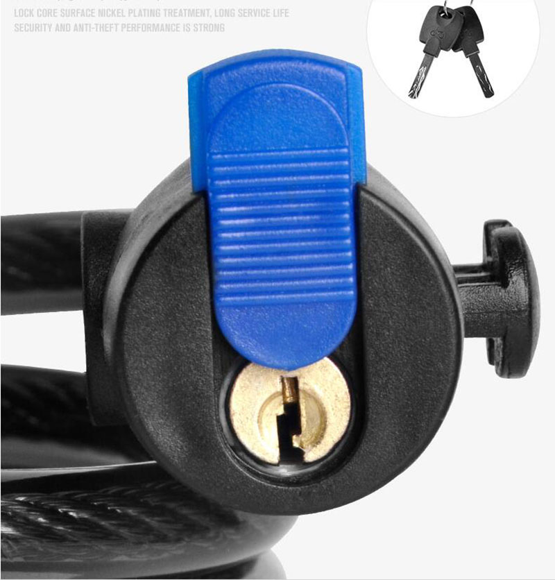 Tyverisikring stærk sikkerhed cykelkæde lås monteringsbeslag cykellås cykellås med nøgler hamburg-lås