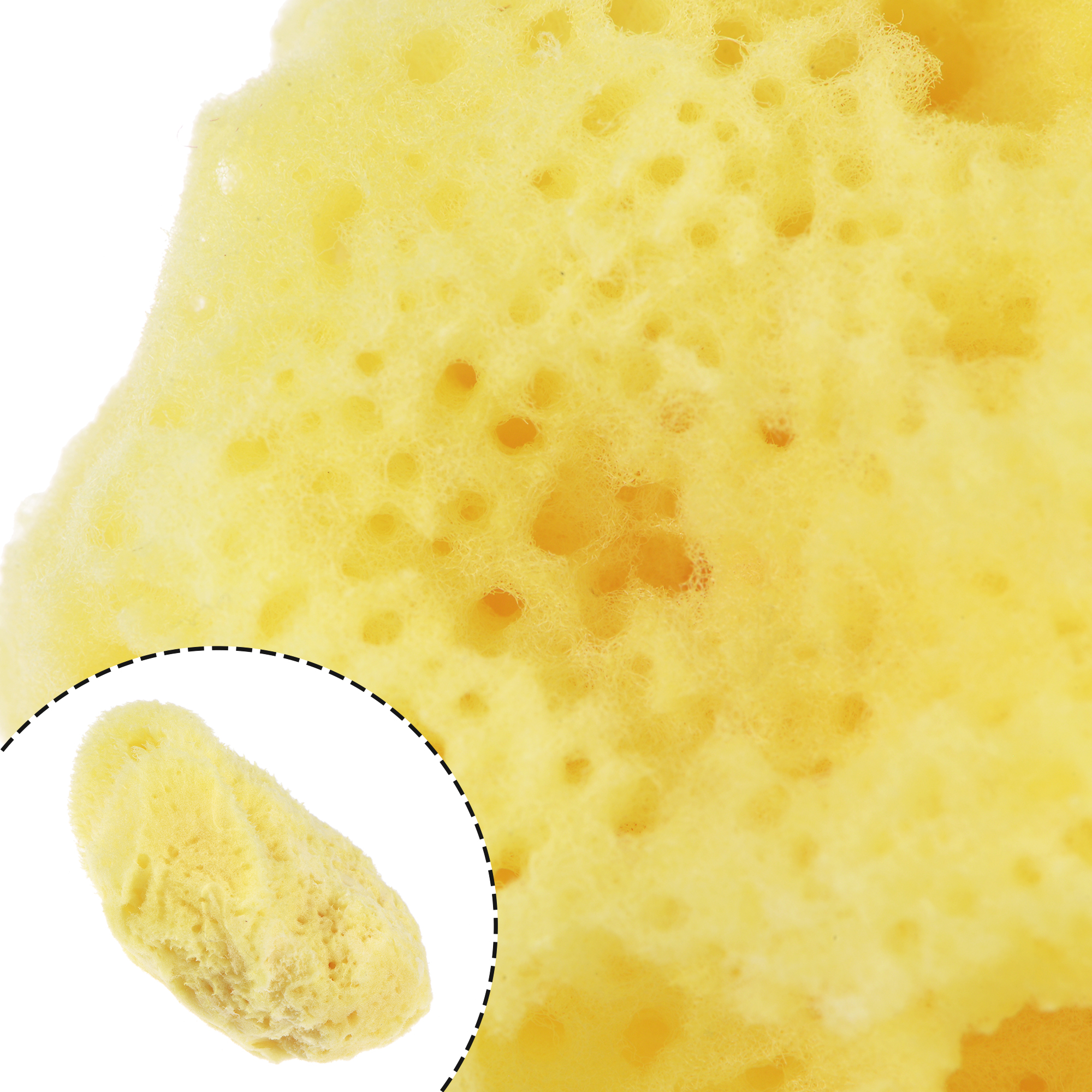 Uxcell Knockdown Texture Sea Sponge 1.5" - 2" Painting Supplies Drywall Patch Wall Ceiling Texturing 2Pcs