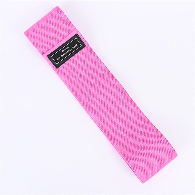 Elastiska band fitnessmotståndsband yoga pilates höftcirkel expanderband gymträning hemmaträningsutrustning: Beige