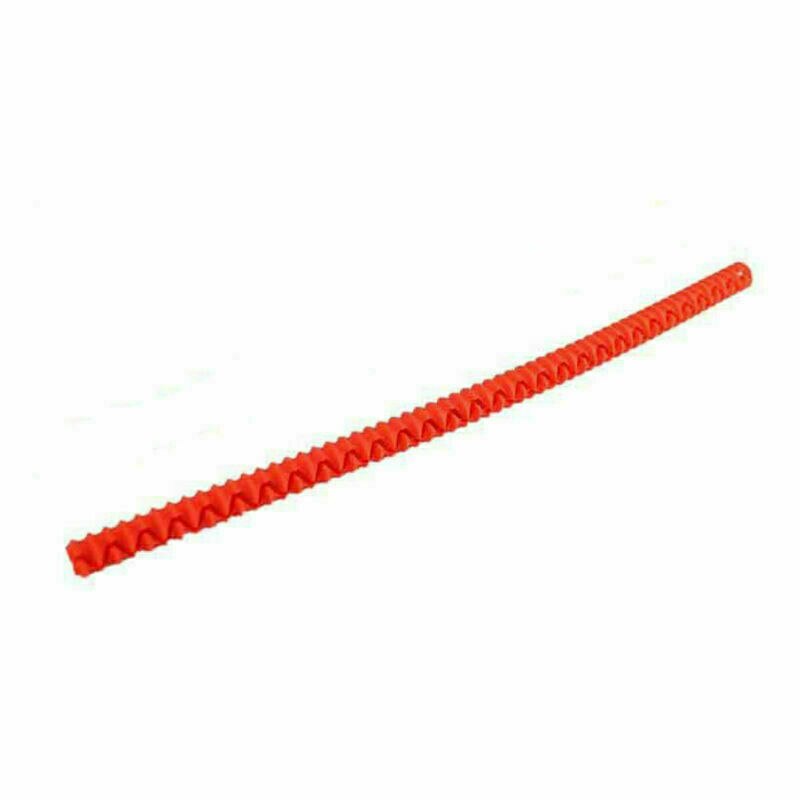 1PCS Oven Shelf Protector Silicone Oven Rack Guard Heat Resistant Strips: Red