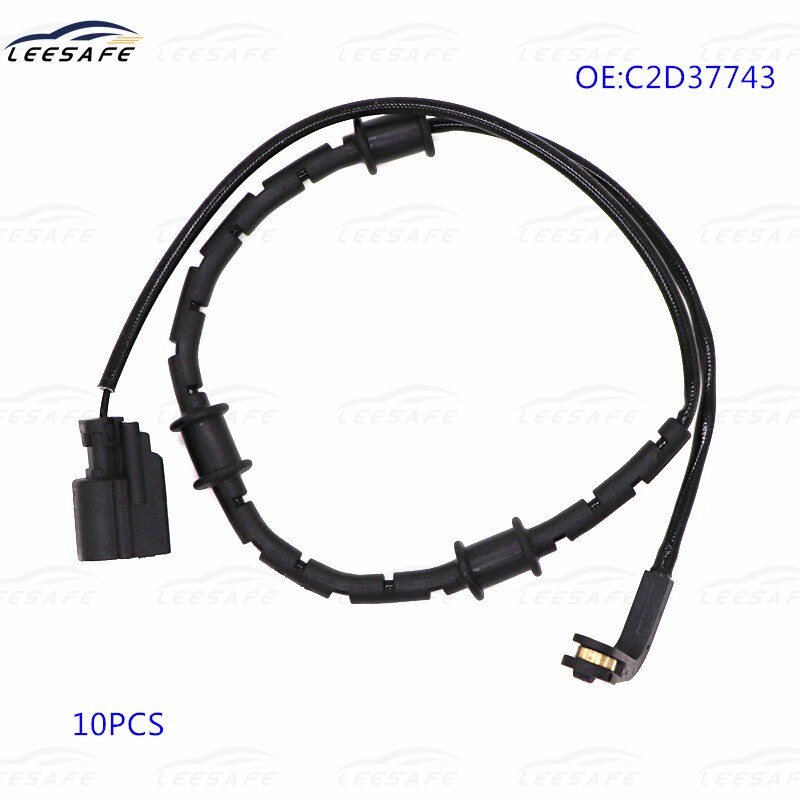 10 kpl jarrupalojen kulumisanturi  c2 d 37743 jaguarille xj  x351 3.0 d auton jarrupalojen kulumisvaroitin kosketin takalevy oem no  c2 d 37743