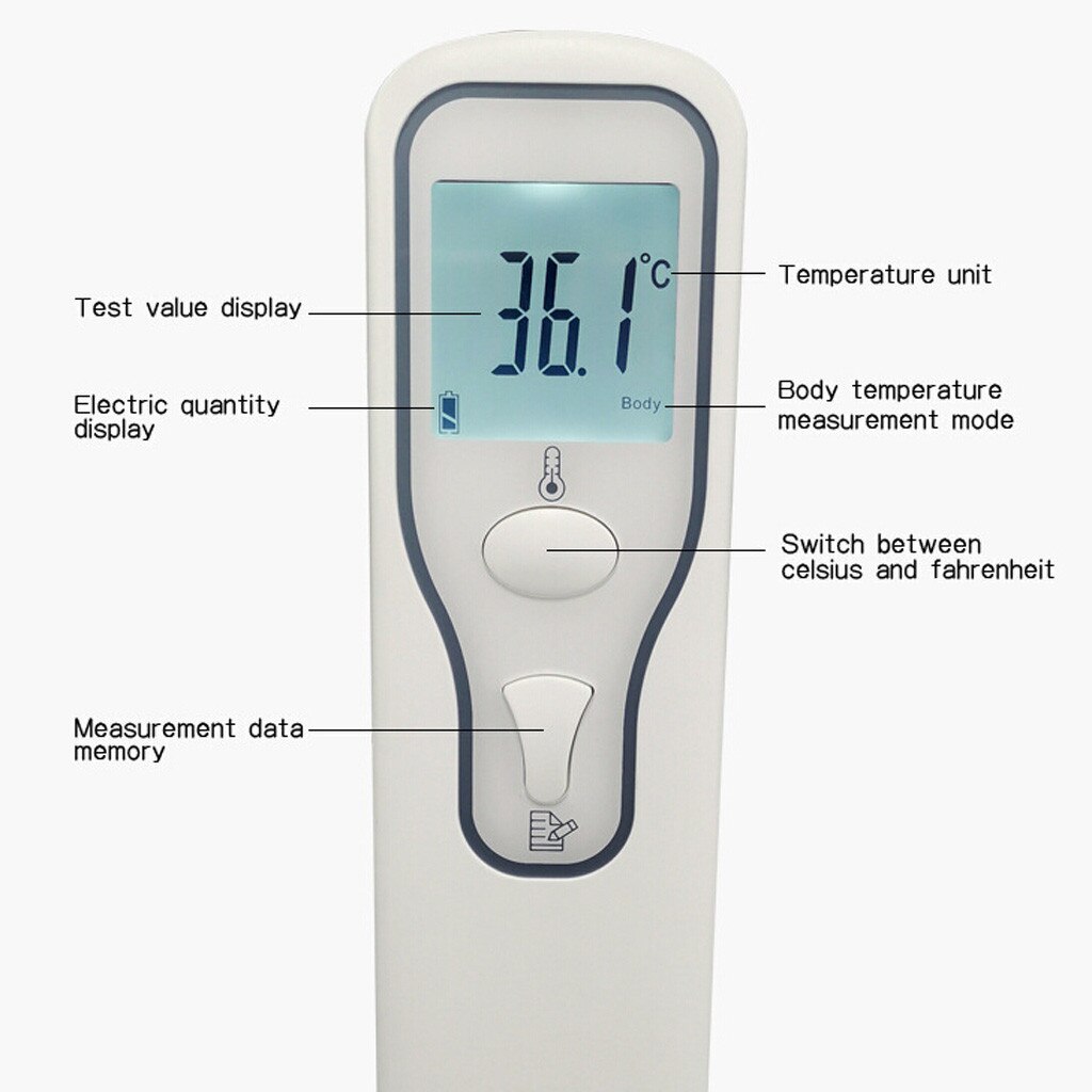 Forehead Thermometer Digital Infrared Body Temporal Thermometer