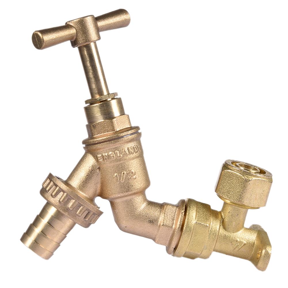 Dobbelthane 1000 liter ibc adapter have vandtank stik regnvand tank adapter fitting til hjemmet have vand stik: H