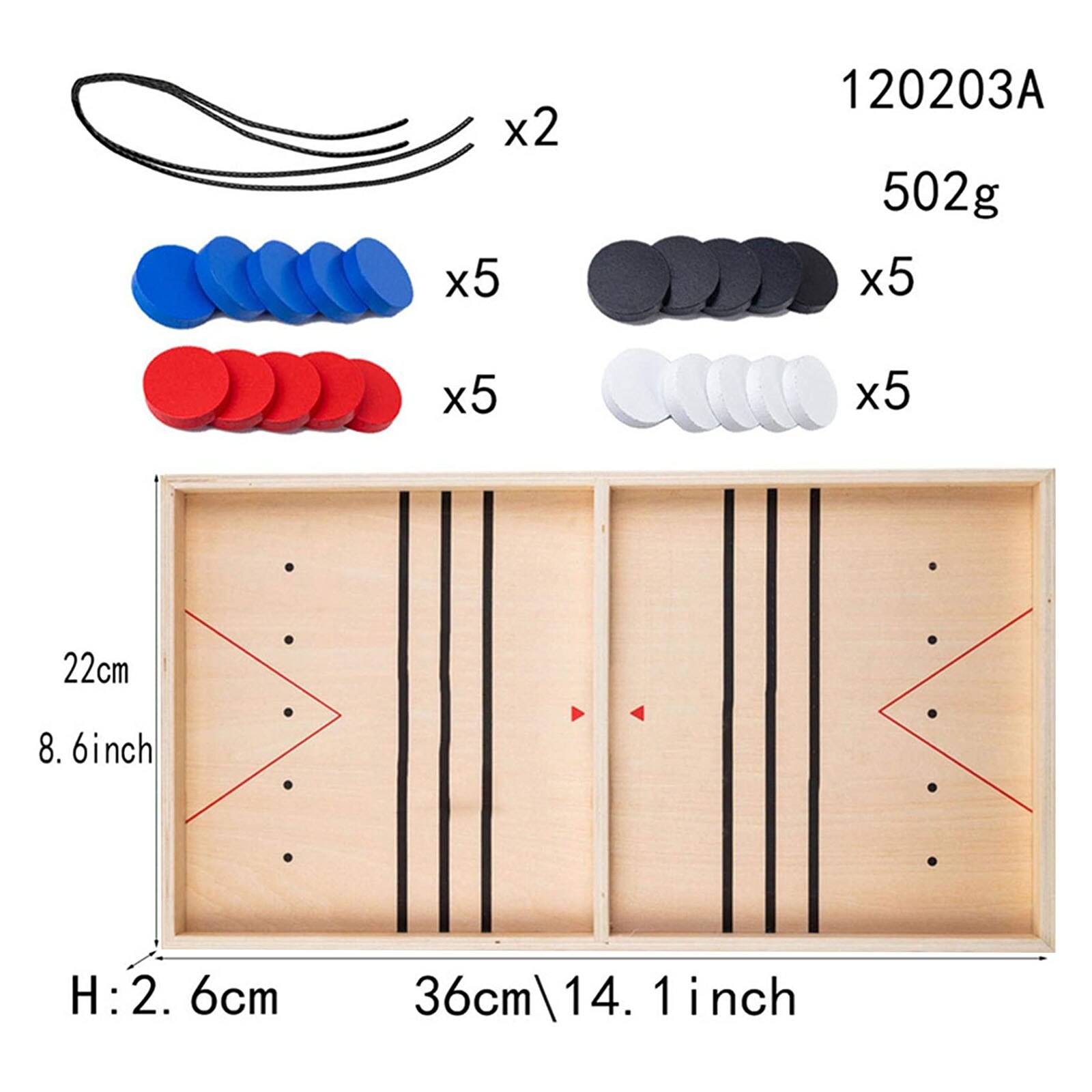 Chess Game Family Hockey Board Toy Table Games Party Entertainment Christmas Desktop Wooden Winner