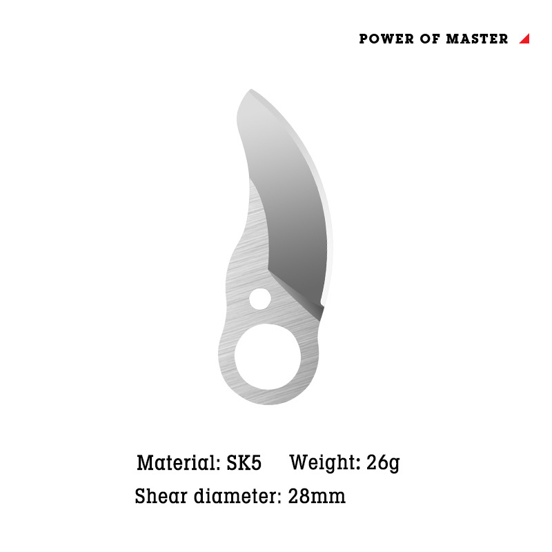 21V Cordless Pruner Electric Pruning Shear with 4000mAh Lithium-ion Battery Efficient Fruit Tree Bonsai Pruning Branches Cutter: 1pcs 28MM Knife