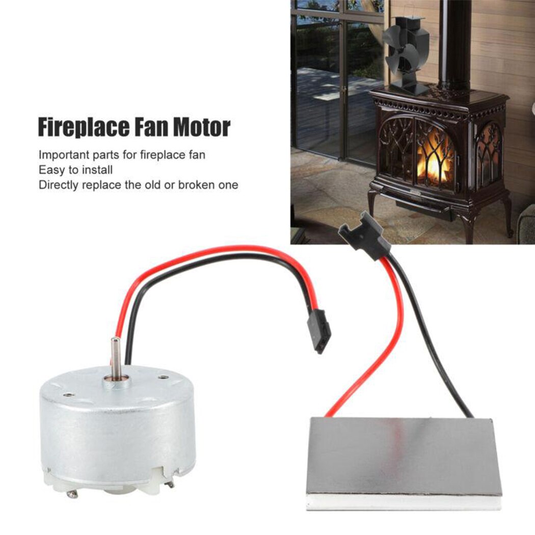 Fireplace Fan Motor For Stove Burner Fan Fireplace Heater Spare Parts Set