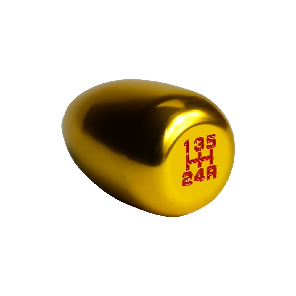 CNSPEED Racing Universal 5 Speed car Gear Shift Knob For Manual Transmission Aluminum Alloy Automatic Gear level YC100235: Gold