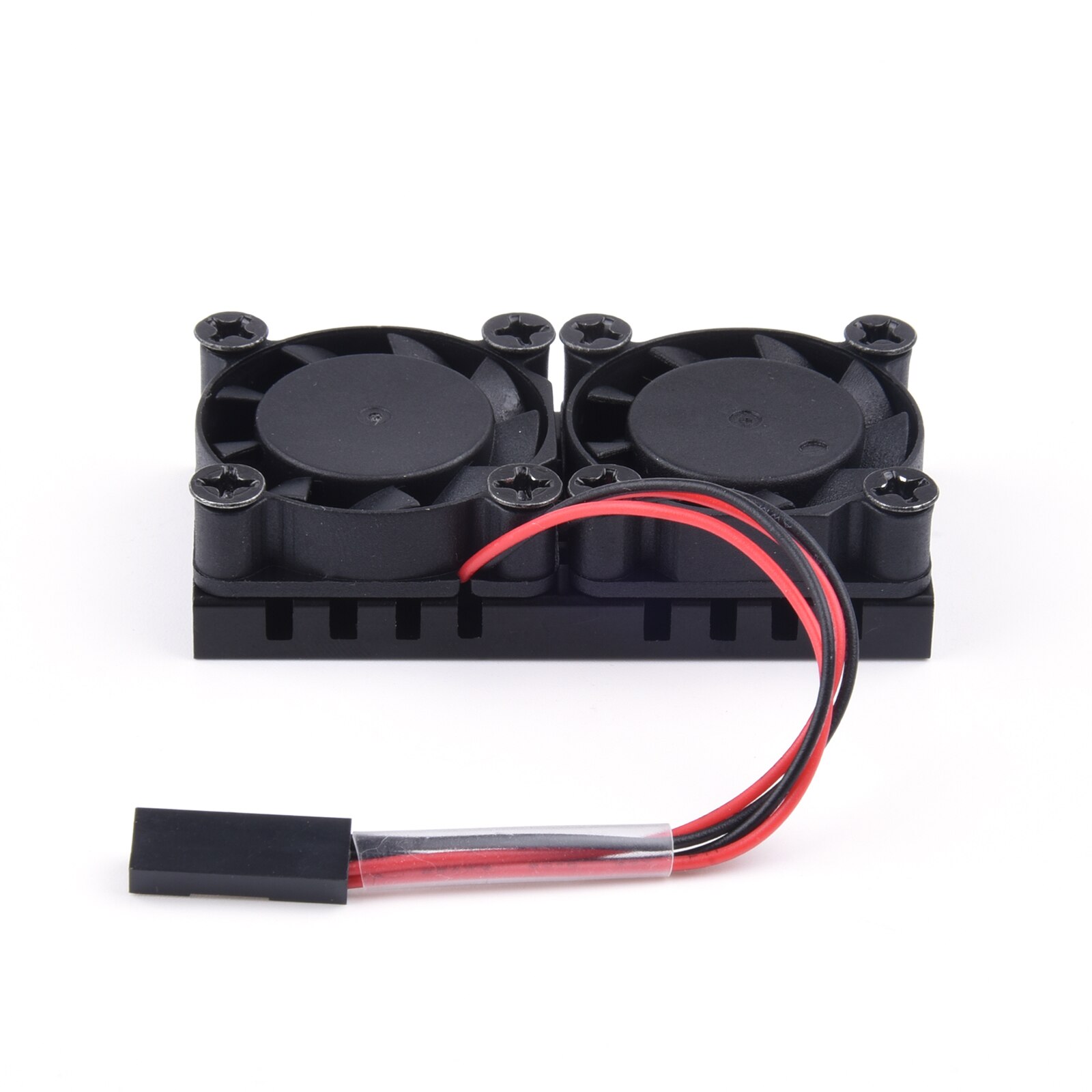 Raspberry Pi 4 Model B Cooling Dual Fan Kit With Heat Sink Double Cooling Fans Cooler Optional For Raspberry Pi 4B/3B+