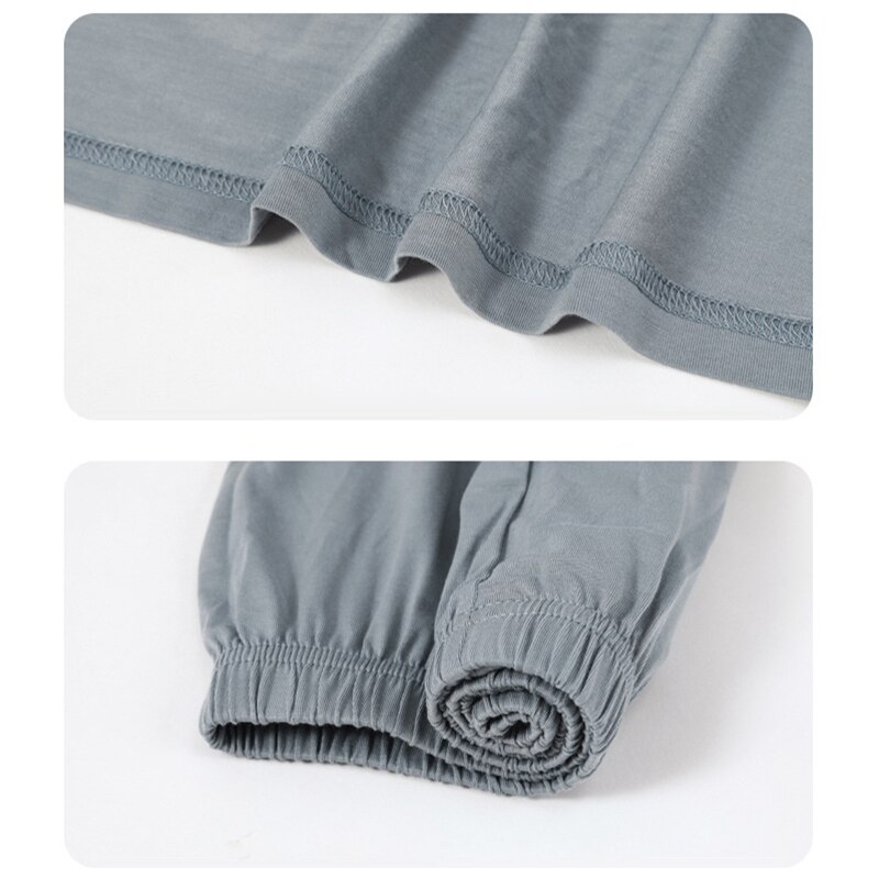 MELIFLE automne tout coton hommes vêtements de nuit col rabattu ample solide à manches longues pyjamas ensemble loisirs Masculino nuisette