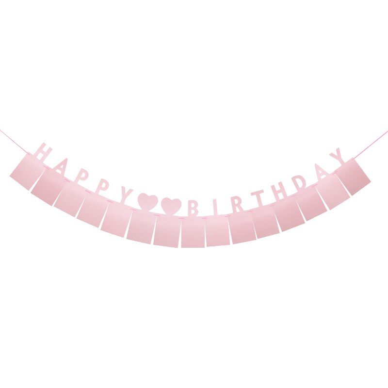 1set 12 marco de fotos de meses Banner primeros banderines con de feliz cumpleaños decoraciones para Baby Shower guirnaldas de papel cabina de fotos suministros de: B3