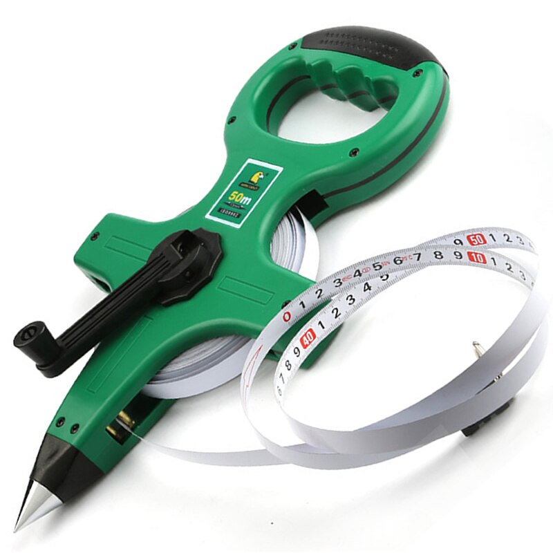 30M/50M Tape Measure Ruler Stainless Steel Measuring Tape Metric Retractable For Construction Worker Measuring Tools