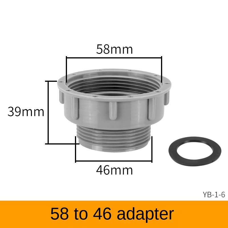 Küche Waschbecken Abfluss Armaturen Edelstahl Gericht Becken Waschbecken Abfluss Rohr Anti-überlauf Adapter Anschluss Rohr: YB-1-6