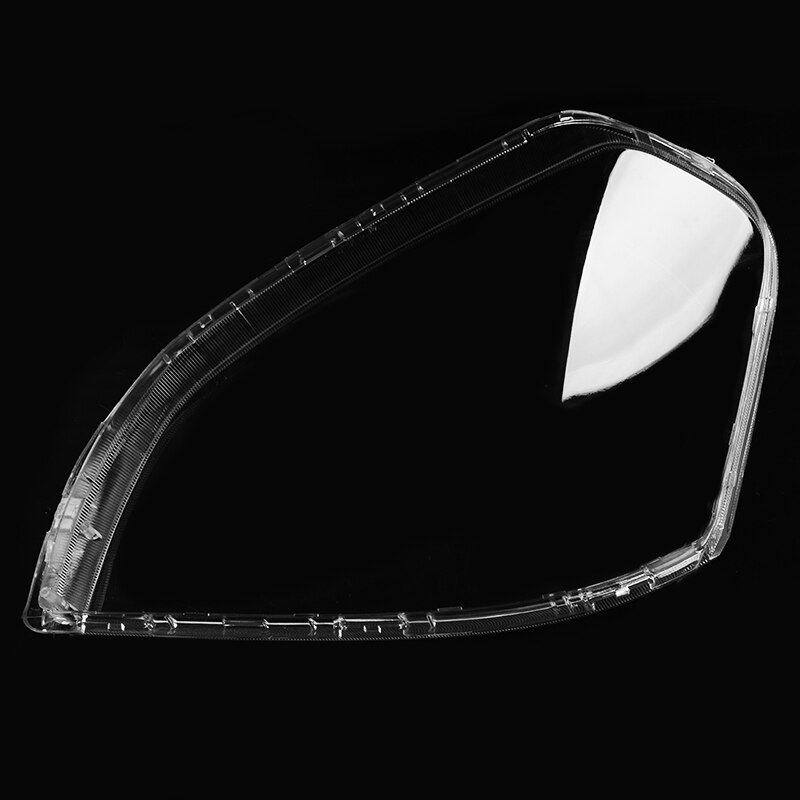 Lente de faro delantero de coche, Cubierta de policarbonato izquierda + derecha, pantalla de lámpara, carcasa brillante, apta para HYUNDAI TUCSON 2005, 2006, 2007, , , 2 uds.