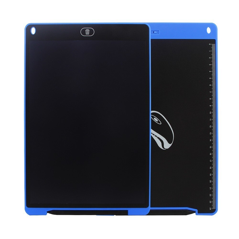CHUYI 8.5" 10" 12" Drawing Tablet Art LCD Drawing Tab Digital Graphics Writing Record Notes Touch Pad With Stylus Pen Kids Gitf: Blue12inches