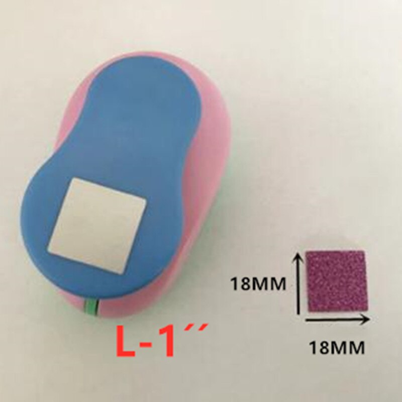 18mm-53mm Square Shaped craft punch Scrapbooking School DIY Paper Cutter EVA foam Geometry Hole Punches