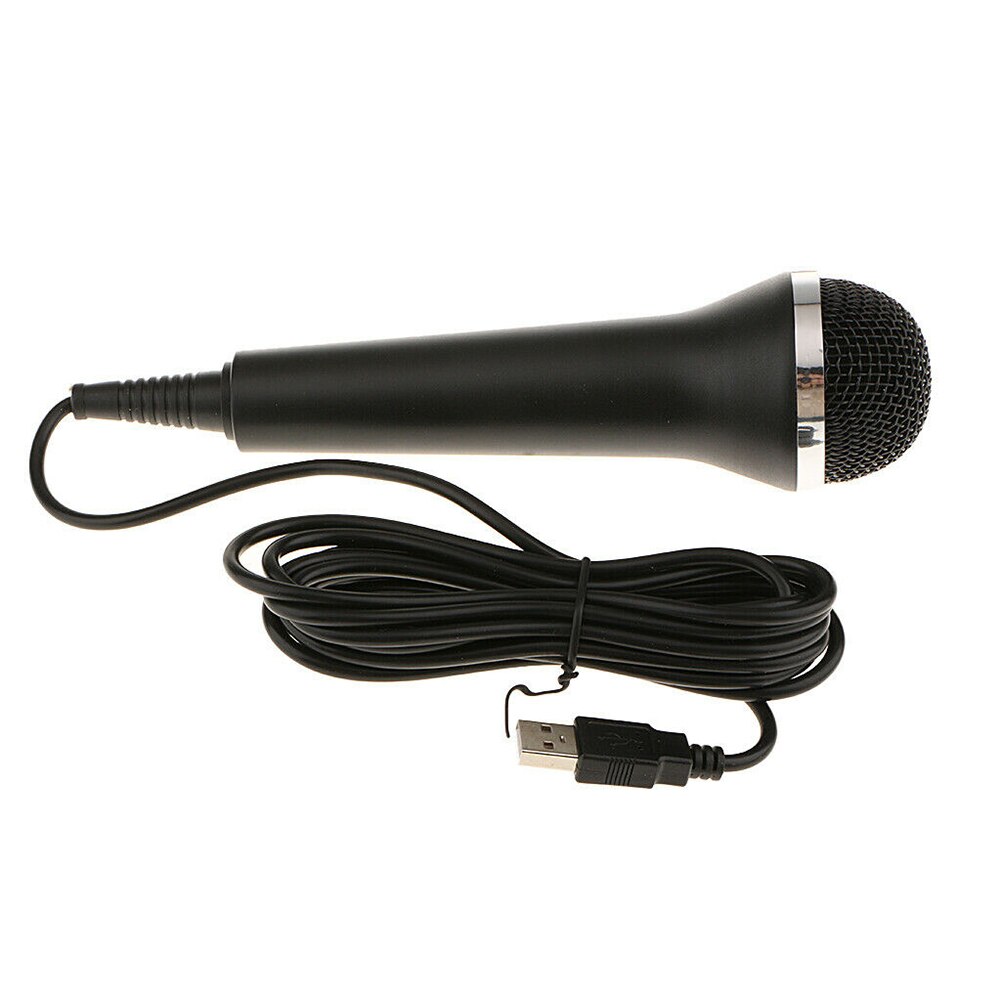 Usb-bedrade microfoon karaoke-microfoon voor nintendo switch wii  ps4 xbox pc-computer condensator-opnamemicrofoon ultragroothoek