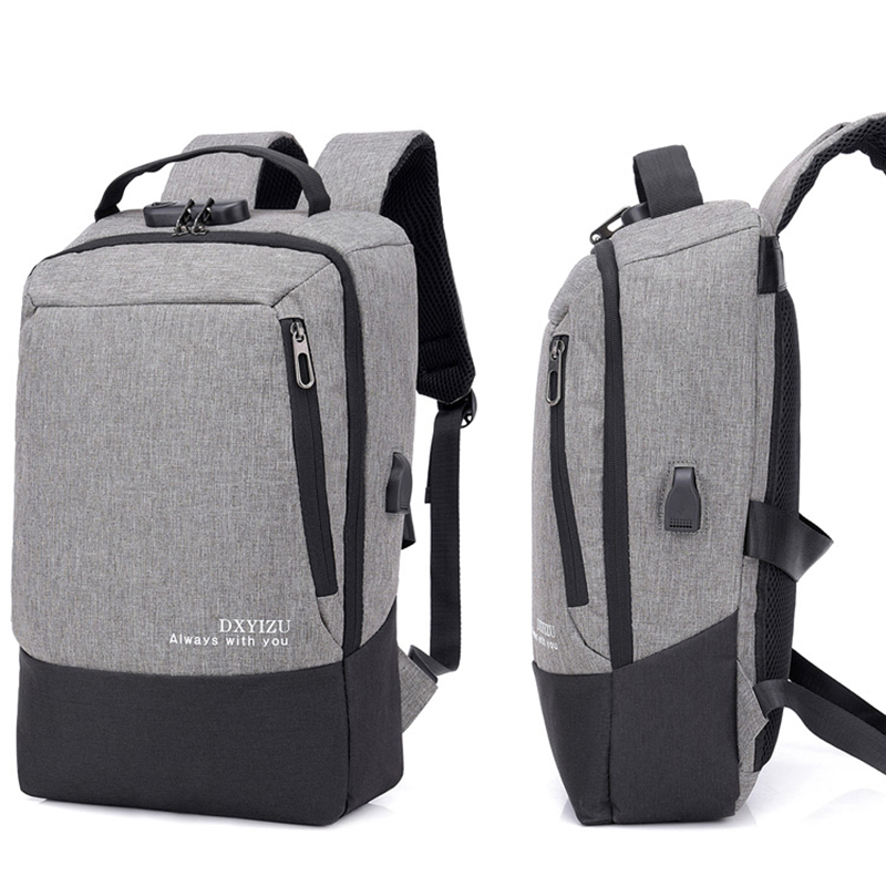 Mochila De Color sólido, bolso de hombro multibolsillo, mochila de lona para hombres, mochila escolar para adolescentes de alta capacidad, mochila masculina para estudiantes