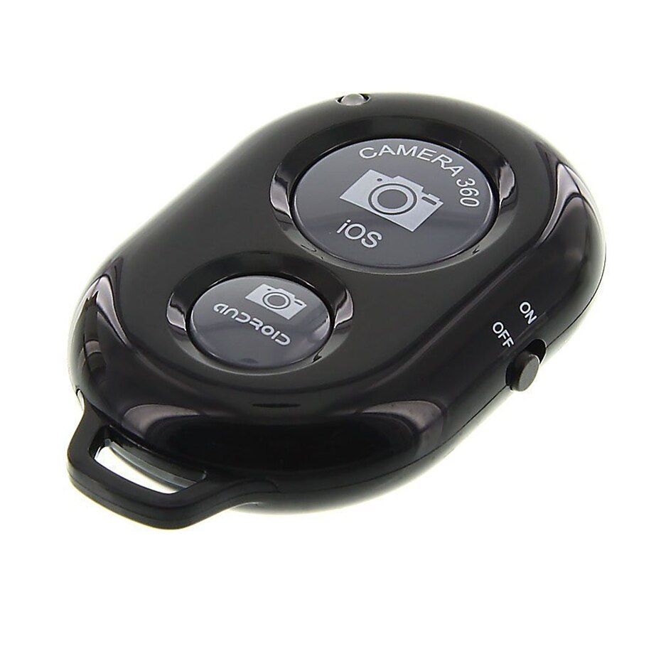 Disparador con Control remoto para teléfono móvil, disparador de cámara de un solo pie, compatible con Bluetooth