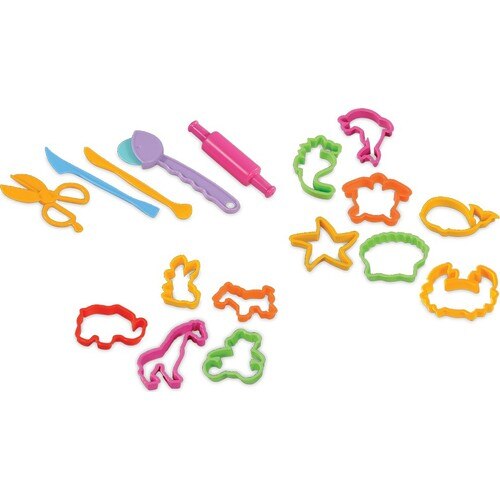 Artcraft Fun Molds 19 Piece Game Pulp Molds For Kids