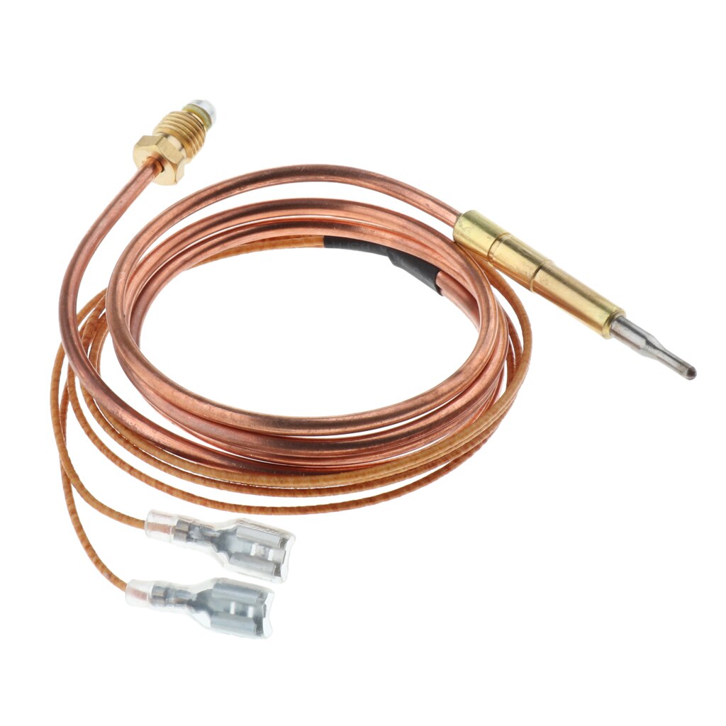 1.2m/42 inch Thermocouple Replacement for Furnace Heater Fireplace Durable 1 Piece Thermocouple