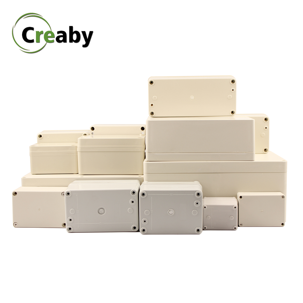 1 Pc Elektrische Transparante Cover Behuizing Waterdichte Junction Box Diy Elektronische Doos Abs Plastic Waterdichte Junction Case