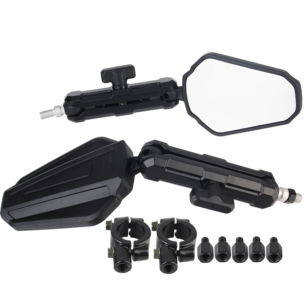 Offroad Adventure Universele Motorfiets Achteruitkijkspiegels Brede Zijspiegels Motoraccessoires Opvouwbaar Opvouwbaar