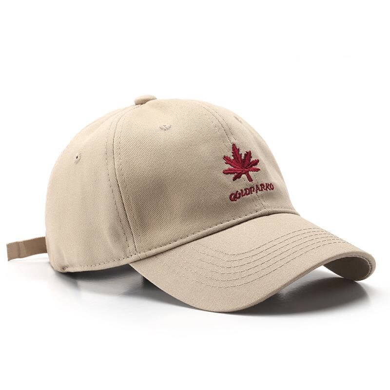 SLECKTON 100% Cotton Baseball Cap for Men and Women Embroidery Hat Spring Summer Sun Cap Casual Snapback Hat Unisex: Khaki