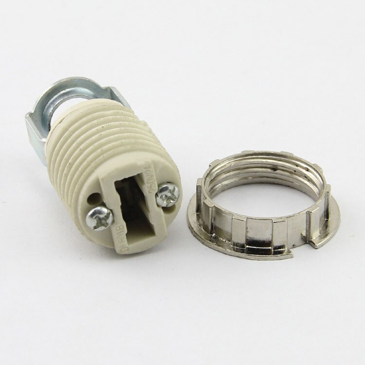 2pcs 10pcs G9 Lamp Base 250V 2A Ceramic Socket Type Halogen Lamp Holder: Beige / 2 pieces