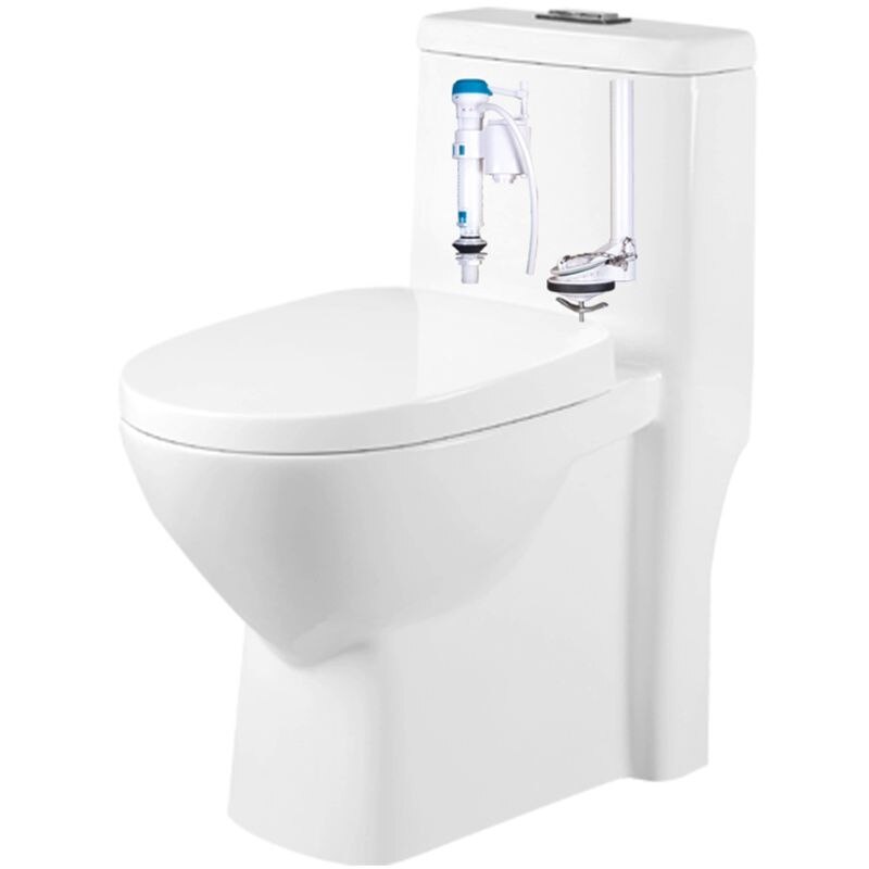 Bottom Entry Shank Inlet Valve Adjustable Flush Push Button Water Cistern Valve for Home Bathroom Toilet Tools
