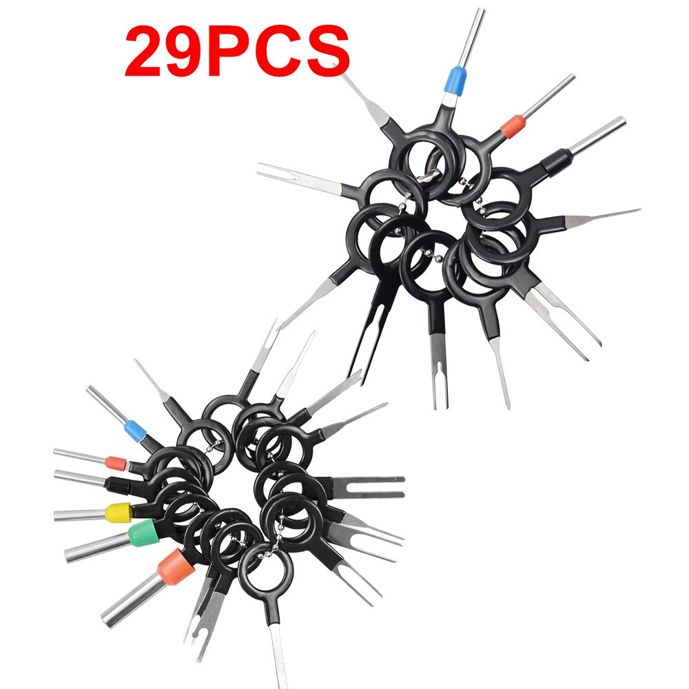 Car Terminal Removal Tool Electrical Wiring Crimp Connector Pin Extractor Kit Automobiles Terminal Repair Terminals Removal Tool