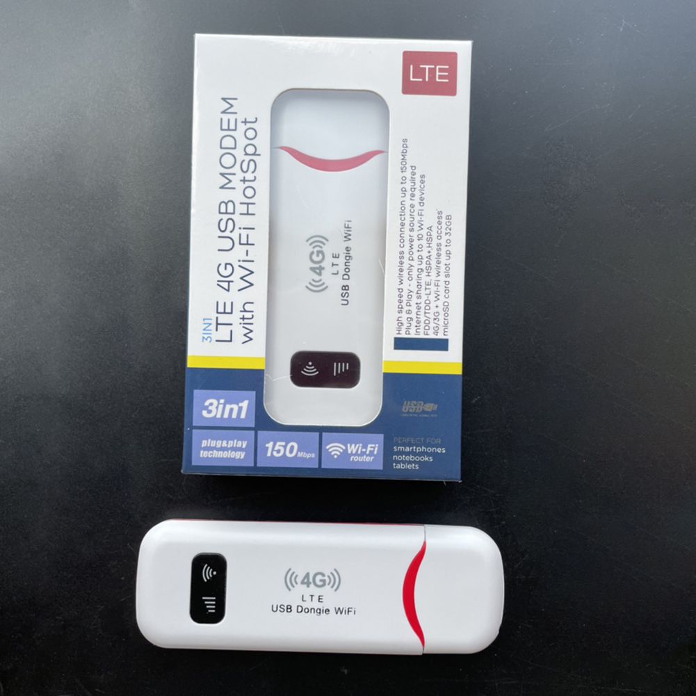 Langaton lte wifi -reititin 4g sim-korttia kannettava 150 mbps usb-modeemi taskukokoinen hotspot-sovitin mobiililaajakaista kotitoimistoon wifi
