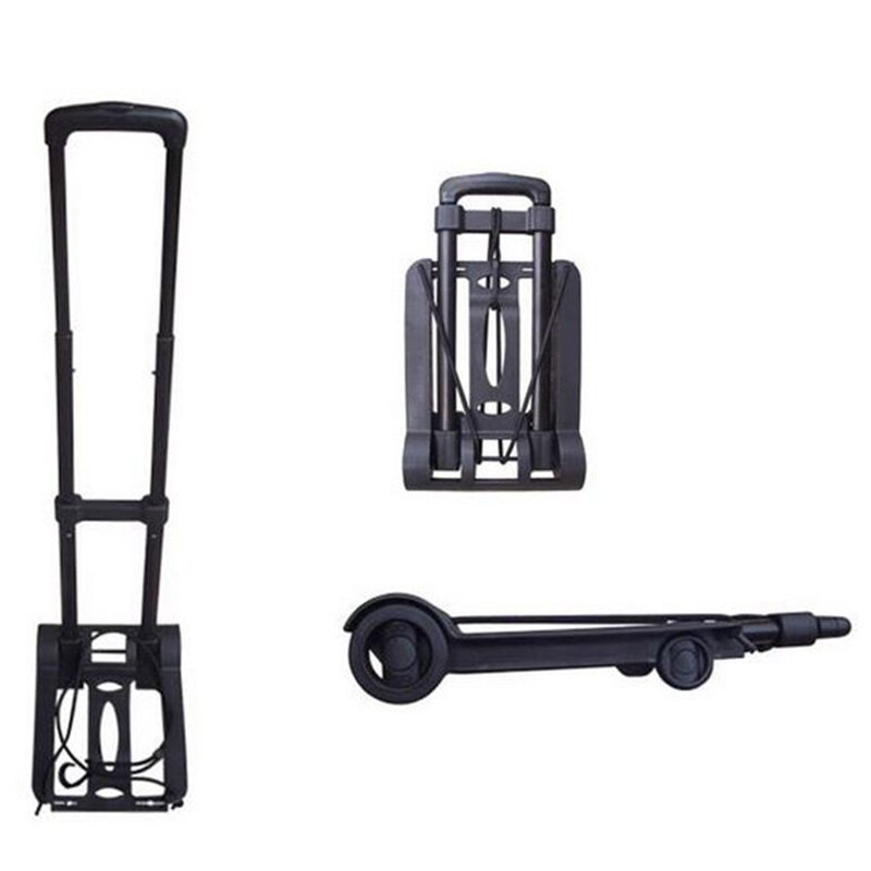 Carro de viaje portátil plegable, carro de equipaje estic, carro de mano portátil para carrito de compras
