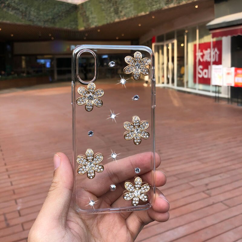 Für Redmi 9A Fall Luxus Glitter Diamant Telefon Fall Für Xiaomi Redmi 9A 9 EINE 6,53 zoll Strass Silikon zurück Abdeckungen: A16