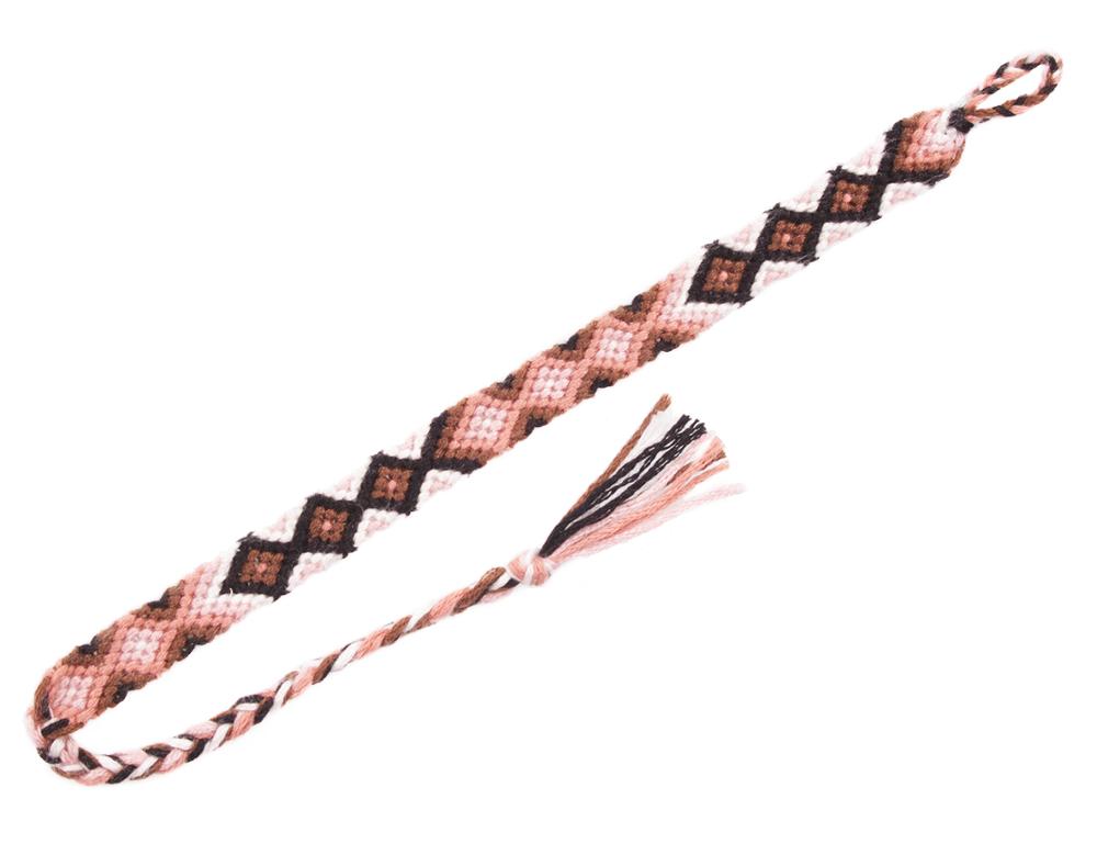 Totempæl vennskapsarmbånd bohemisk brasiliansk sommer håndlaget tråd makrame armbånd for kvinne pulseira feminina hombre: Antikk kobberbelagt