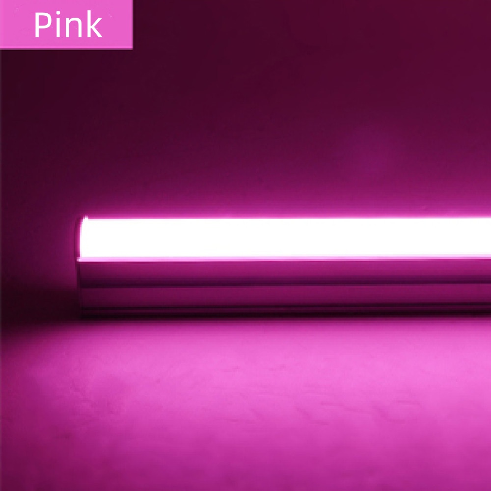 Tubo de color LED T 5 iluminación integrada 30 cm 60 cm Lámpara de pared de tubo fluorescente LED luz blanco frío cálido 220V