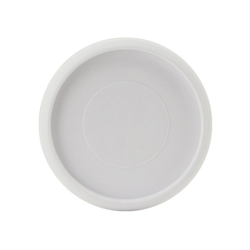 12pcs 28mm Effen Kleur Plastic Gesp Paddestoel Gat losbladige Notebook Afneembare Boekbinden Ring Binder Disc binding: white