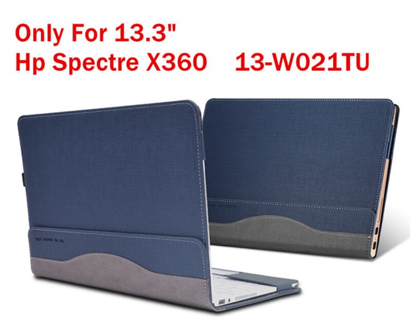 Detachable Tablet Laptop Cover For Hp Spectre X360 13.3" Shockproof PU Leather Sleeve Case Protective Cover: 02