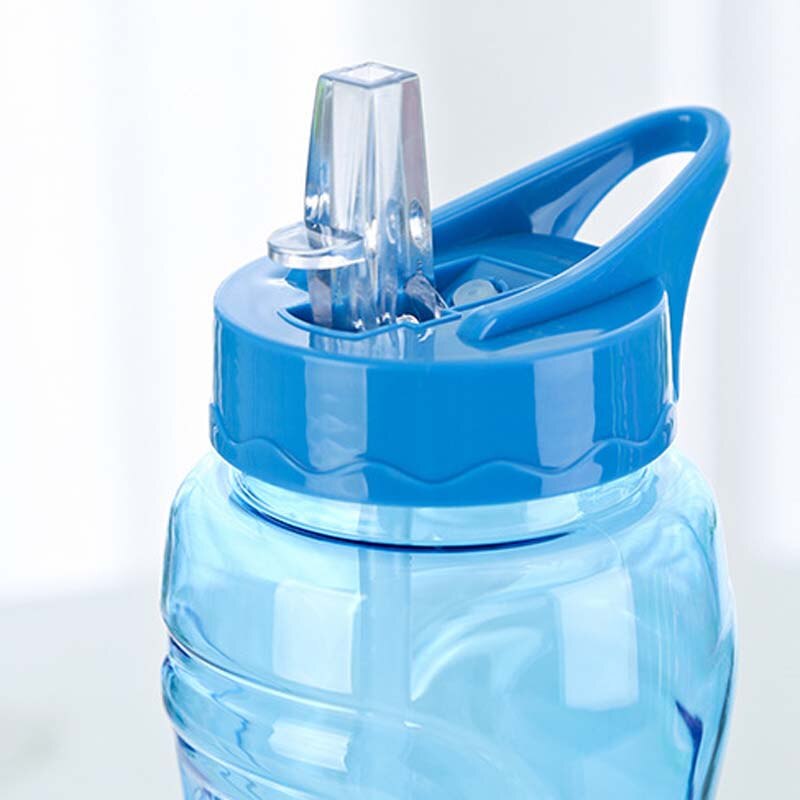 Bouteille d'eau de 600ml pour enfants | Bouteille de paille anti-fuite, bouilloire d'été mignon, bouteilles de Sport portables en plastique pour enfants