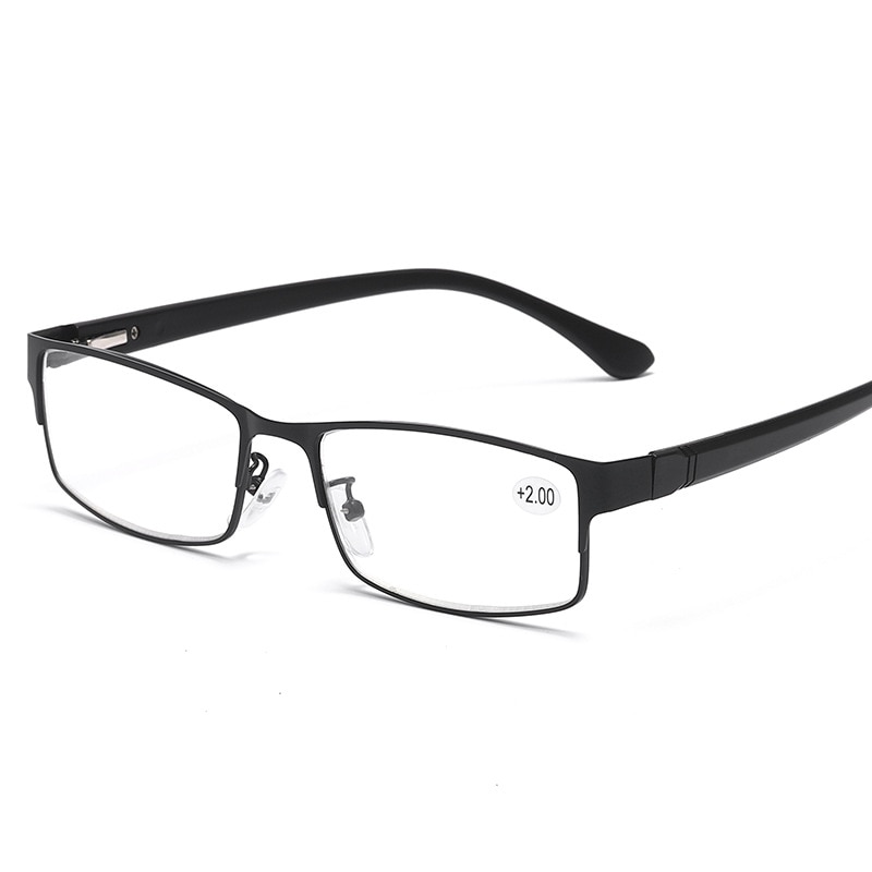 Bijziendheid Bril Mannen Business Leesbril Vrouwen Titanium Legering Eyegrasses Mannelijke Verziendheid Presbyopie Bril Frame