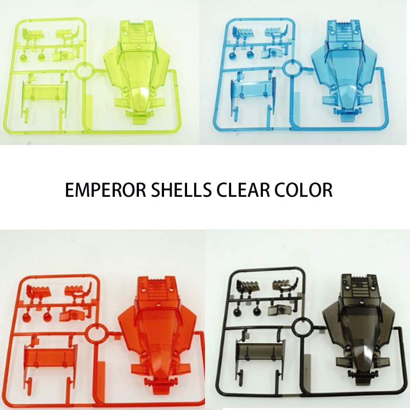 self made mini 4wd parts shells color clear blue/light green/black/red 1pcs-use for T1/T3 chassis 1/32 scale model car CC model